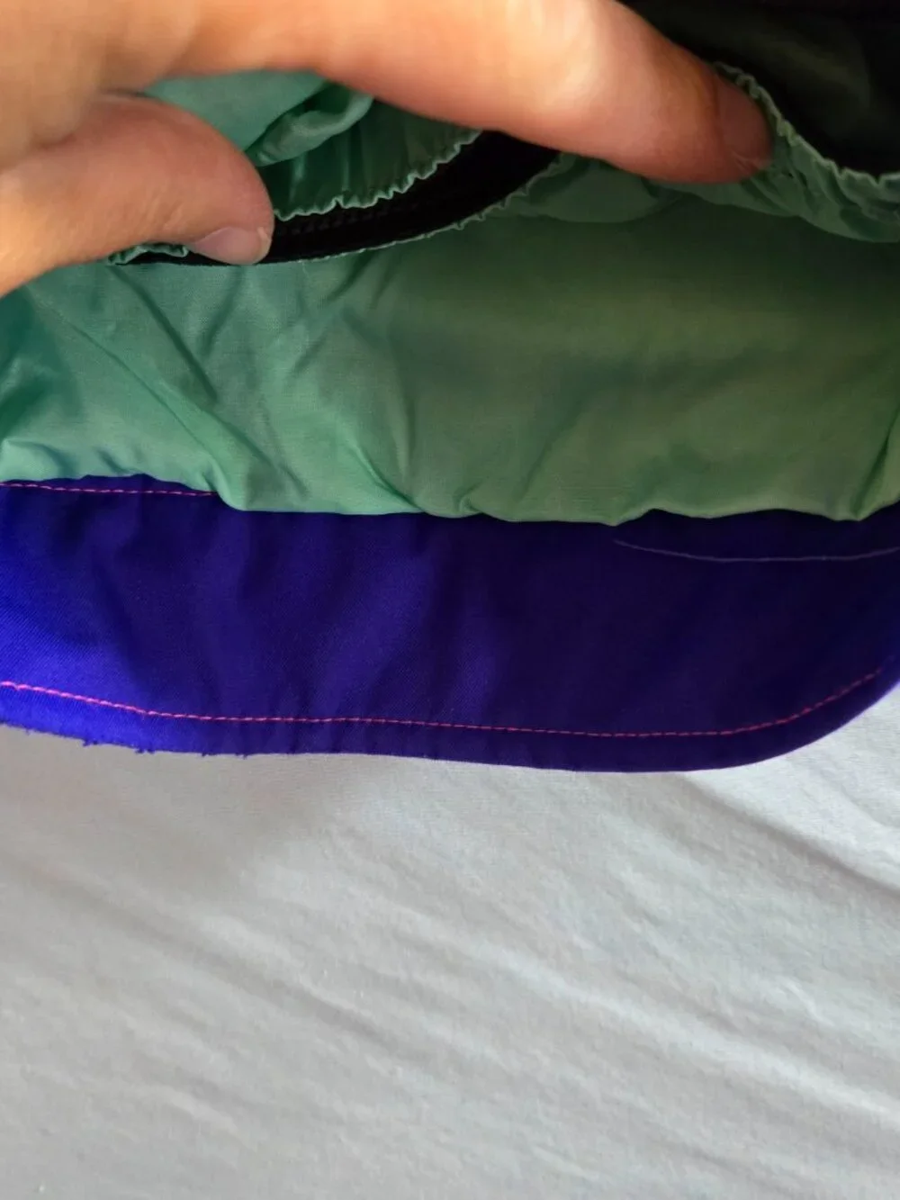 Obermeyer Teen 14-16 Purple Snow Pants with Zipped Pockets